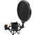 Suporte Para Microfone Condensador Saty Shock Mount SMPF-01 - Imagem 2