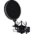 Suporte Para Microfone Condensador Saty Shock Mount SMPF-01 - Imagem 1