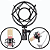 Suporte Para Microfone Condensador Saty Shock Mount SMPF-01 - Imagem 5