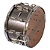 Caixa Bateria PHX 8X14 10 Afinações Canoa Dupla Cinza Titanium - Imagem 2