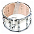 Caixa Bateria PHX 8X14 10 Afinações Canoa Dupla Branco Wood - Imagem 3