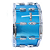 Caixa Bateria PHX 8X14 10 Afinações Canoa Dupla Azul Celeste - Imagem 3