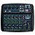 Mesa De Som Custom Sound 6 Canais C/Bluetooth CMX Preto - Imagem 1