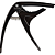 Capotraste Harmonics CH-101BK Preto - Imagem 1