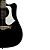 Violão Tagima Eletroacustico Folk FS-200 C/Bag Preto - Imagem 5