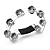 Pandeirola Torelli Meia Lua Cristal  TP-316 CR - Imagem 1