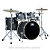 Bateria Acústica D One Rocket DR22 BKS Black Satin - Imagem 1