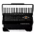 Acordeon Todeschini 120 Baixos 41 Teclas YW827 Preto C/Bag - Imagem 1