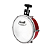 Tamborim Torelli C/ Esteira e Clamp Pele Leitosa Vermelho TTE-411 VM - Imagem 5