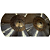 Par De Pratos Para Bateria Domene Hi-Hat 14" Top/Bottom  D.N.A - Imagem 2