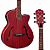 Violão Eletroacústico Hmf240 Strd Hofma Aço Satin Vermelho * - Imagem 2