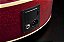 Violão Eletroacústico Hmf240 Strd Hofma Aço Satin Vermelho * - Imagem 4