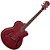 Violão Eletroacústico Hmf240 Strd Hofma Aço Satin Vermelho * - Imagem 1