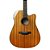 Violão Benson Eletrico EXD500CE MAH Natural Brilhante Dreadnougth C/ Bag - Imagem 2