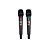 Microfone Sem Fio Kadosh K422m Duplo De Mão Uhf 200 Canais - Imagem 2