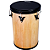 Rebolo Tantan PHX Madeira Verniz 50X12 Aro Preto - Imagem 1