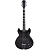 Guitarra Michael GM1159N Jazz Action MBK Metallic Black - Imagem 1