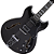 Guitarra Michael GM1159N Jazz Action MBK Metallic Black - Imagem 2
