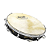Pandeiro Injetado 10'' Torelli Preto Pele Animal TP-300 PR - Imagem 3