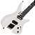 Guitarra Michael Raze GMR500 Headless White Pearl - Imagem 2