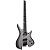 Guitarra Michael Raze GMR500 Headless Titanium Grey - Imagem 1