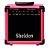 Amplificador Sheldon Para Guitarra GT1200 15W Rosa - Imagem 1