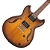 Guitarra Ibanez Semi-Acústica AS AS53 Artcore Tobacco Flat - Imagem 3