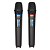 Microfone SKP Sem Fio Duplo UHF600 Pro - Imagem 4