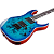 Guitarra Ibanez RG GRG221PA  Aqua Burst - Imagem 3