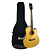 Violão Cort Eletroacústico MJ Mfdx Natural C/Capa - Imagem 2