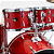 Bateria Acustica Tama Imperial IP52H6W-BRM Burnt Red Mist 22" - Imagem 4