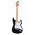 Guitarra SX SST Swamp Ash SSTASH Trans Black - Imagem 1