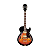 Guitarra Ibanez Semi-Acústica Brown Sunburst AG Series AG75G-BS - Imagem 1