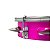 Pandeiro Injetado 8'' Torelli Rosa Pele Transparente TP-848 RS - Imagem 3