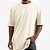 Camiseta 100% Algodão Fio 30.1 Oversized Lisa - Imagem 3