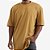 Camiseta 100% Algodão Fio 30.1 Oversized Lisa - Imagem 4