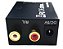 CONVERSOR IN OTICO/COAXIAL DIGITAL OUT RCA C/ CABO OTICO LOTUS - Imagem 4