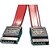 Kit 5 Cabos de Dados Sata E209329 50cm Cada - Imagem 2