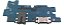Placa De Carga Conector Microfone Galaxy A50s 507f Original - Imagem 3