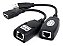 Cabo Usb Adaptador Extensor Rj45 Via Cabo De Rede Até 45 Metros - Imagem 2