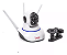Camera Robo 3 Antenas Ip Wifi 360 Sistema Yoosee/yyp2p 720p - Imagem 6