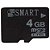 Cartão de Memória Microsdhc Com Adaptador 4gb Smart - Imagem 4