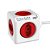 Filtro de Linha Bivolt com Cabo de 1,5m - PowerCube Extended - PWC-X5 Vermelho - Imagem 2
