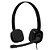 Headset com fio Logitech H151 com Microfone com Redução de Ruído e Conexão 3,5mm - Imagem 1