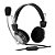 Headset Satellite AE-335 com Microfone - Prata / Preto - Imagem 1