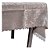 Toalha De Mesa Quadrada Tecido Microfibra Arabesco 140x140cm - Imagem 1