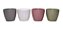 Cachepot Colors 12x12x10 Com Cores Diversas Casambiente - Imagem 1