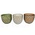 Cachepot Geométrico 12x12x10 Cm  Cores Diversas Casambiente - Imagem 7