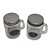 Saleiro e Pimenteiro Kitchen com Alça de Vidro 130ml - Casambiente - Imagem 3