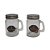 Saleiro e Pimenteiro Kitchen com Alça de Vidro 130ml - Casambiente - Imagem 1